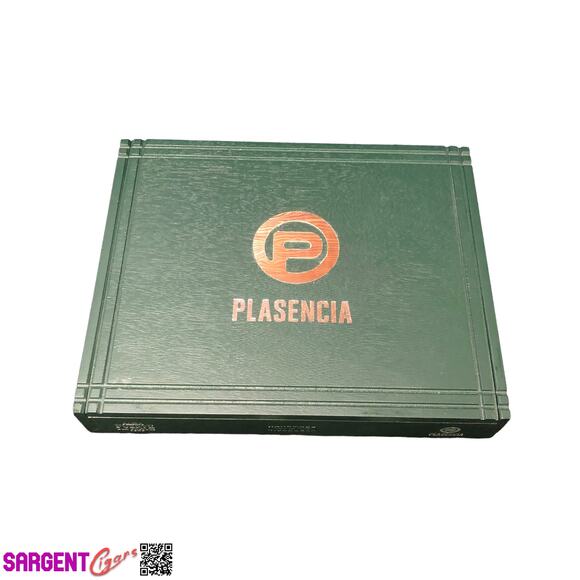 Plasencia Alma Fuerte Eduardo Empty Wooden Cigar Box 10x8.25x1.5 - Picture 2 of 6